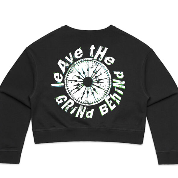 SNAZ - Clock - Wo's Crop Sweater Thumbnail