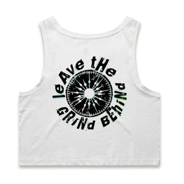 SNAZ - Clock - Wo's Crop Singlet Thumbnail