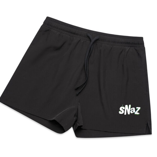 SNAZ - Clock - Wo's Active Shorts Thumbnail