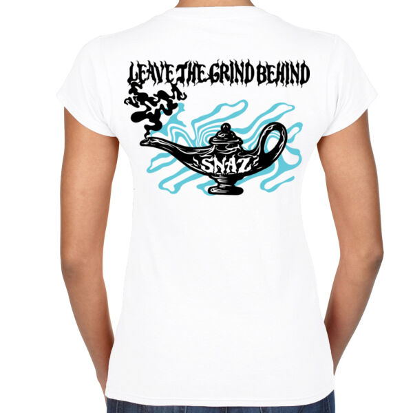 SNAZ - Blue Lamp - Wo's V-Neck T-shirt Thumbnail