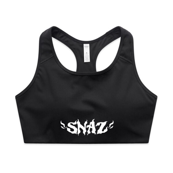 SNAZ - Blue Lamp - Wo's Active Bra Thumbnail