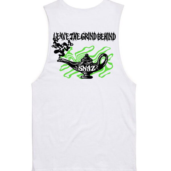 SNAZ - Green Lamp - Adult Muscle Tank Thumbnail