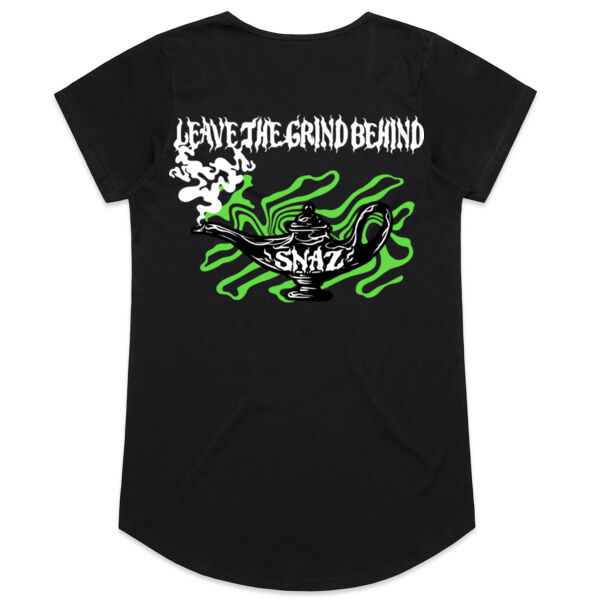 SNAZ - Green Lamp - Wo's Scoop T-shirt Thumbnail