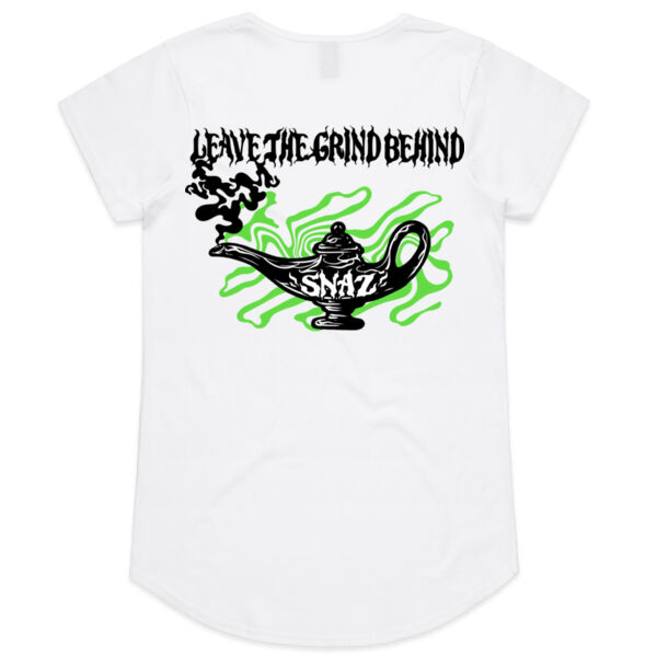 SNAZ - Green Lamp - Wo's Scoop T-shirt Thumbnail