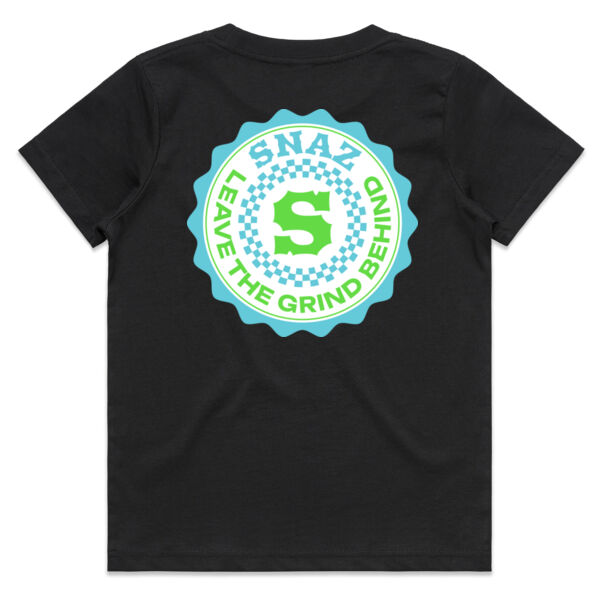 SNAZ - Green Blocks - Kids/Youth T-shirt Thumbnail