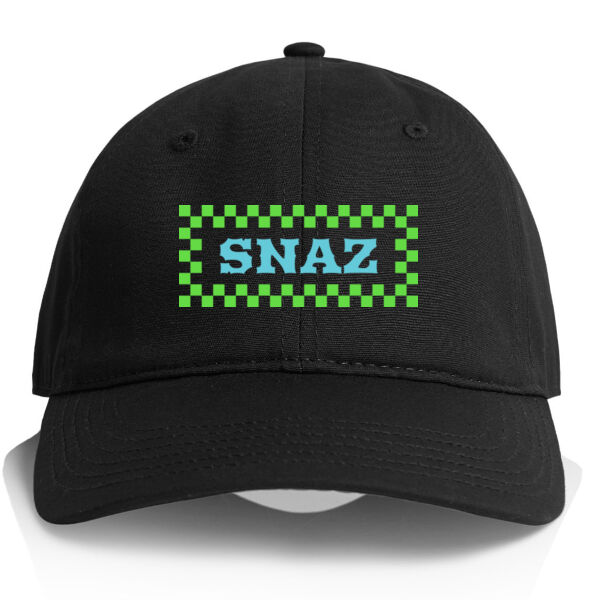 SNAZ - Green Blocks - Six Panel Cotton Cap Thumbnail