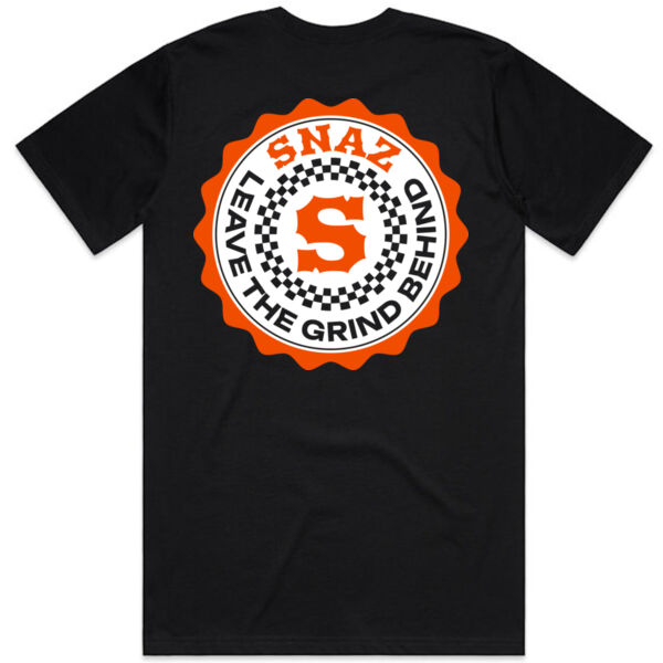 SNAZ - Orange Blocks - Adult T-shirt Thumbnail