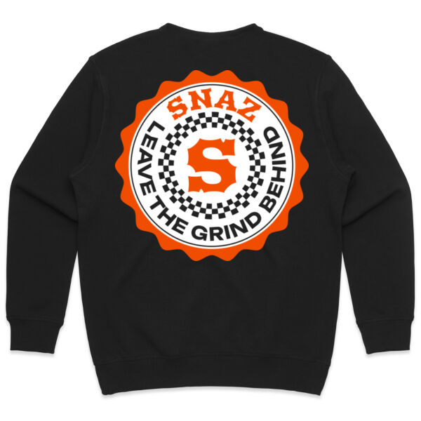 SNAZ - Orange Blocks - Wo's Premium Sweater Thumbnail