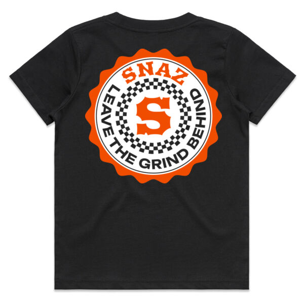 SNAZ - Orange Blocks - Kids/Youth T-shirt Thumbnail