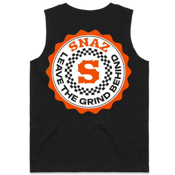 SNAZ - Orange Blocks - Kids/Youth Tank Thumbnail