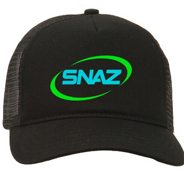 SNAZ - Logo Aqua - Trucker Cap Thumbnail