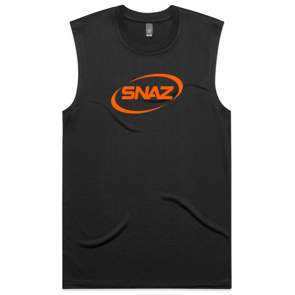 SNAZ - Logo Orange - Adult Active Tank Thumbnail