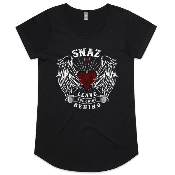 SNAZ - Wings - Wo's Scoop T-shirt Thumbnail