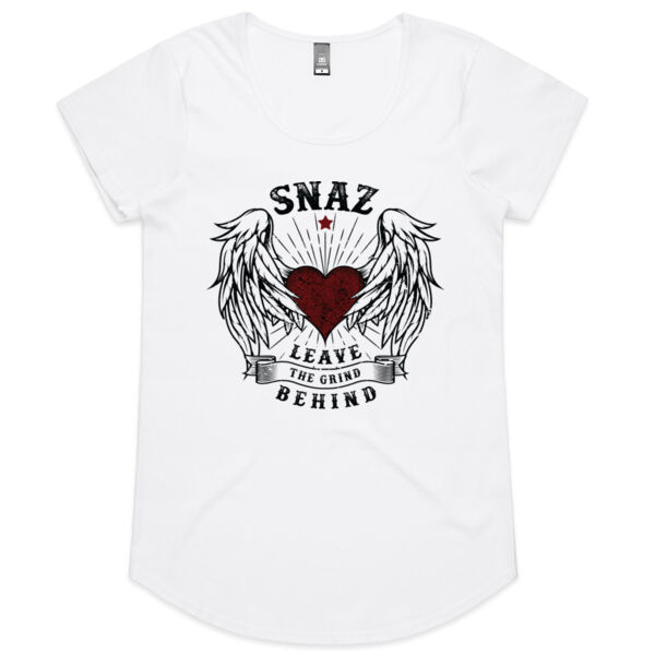 SNAZ - Wings - Wo's Scoop T-shirt Thumbnail