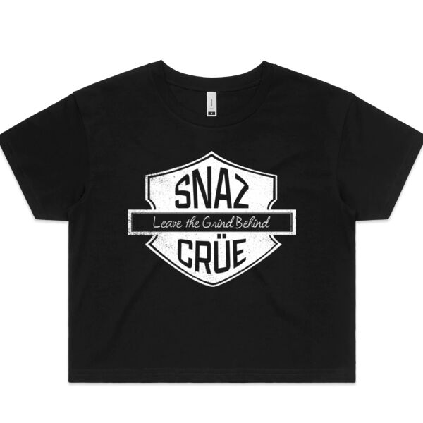SNAZ - Crue - Wo's Crop T-shirt Thumbnail