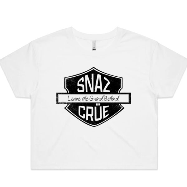 SNAZ - Crue - Wo's Crop T-shirt Thumbnail